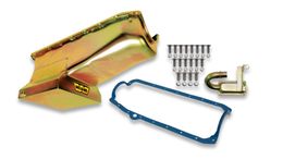 WND-5001WND, Weiand 7 qt. Oil Pan Kit for Small Block Chevy 5001WND in UAE, Dubai. Condition - new. Price 1,100 AED. Photo, seller contacts | AUTO.AE