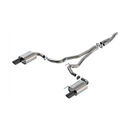 140979BC, BORLA 140979BC Cat Back Exhaust System 2.5" S-Type (4" Black Chrome Tips) for FORD Mustang 2.3L EcoBoost 2024 في الإمارات, دبي. Condition - new. Price 6,960 AED. Photo, seller contacts | AUTO.AE