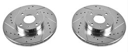 PWR-JBR-579XPR, PowerStop Evolution Drilled and Slotted Rotors for 1994-2005 MIATA - JBR579XPR in UAE, Dubai. Condition - new. Price 530 AED. Photo, seller contacts | AUTO.AE