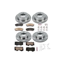 PWR-KOE138, PowerStop Z17 Evolution Plus Stock Replacement Brake Kits for 2003-2009 4RUNNER, 2007-2009 FJ CRUISER - KOE138 in UAE, Dubai. Condition - new. Price 1,220 AED. Photo, seller contacts | AUTO.AE