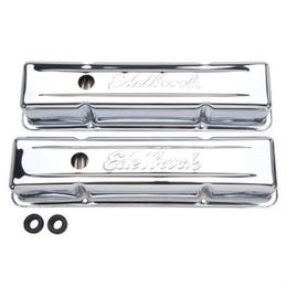 EDL-4649, Edelbrock Signature Series Chrome Valve Covers 4649 в ОАЭ, Дубай. Состояние - новое. Цена 420 AED. Фото, контакты продавца | AUTO.AE