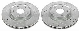 PWR-AR-82101XPR, PowerStop Evolution Drilled and Slotted Rotors for 2005-2013 CORVETTE, 2005-2007 XLR - AR82101XPR in UAE, Dubai. Condition - new. Price 820 AED. Photo, seller contacts | AUTO.AE