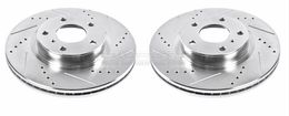 PWR-JBR-1105XPR, PowerStop Evolution Drilled and Slotted Rotors for 2003-2005 350Z, G35 - JBR1105XPR في الإمارات, دبي. Condition - new. Price 750 AED. Photo, seller contacts | AUTO.AE