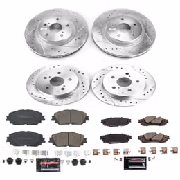 PWR-K8348, PowerStop Z23 Evolution Sport Brake Upgrade Kits K8348 in UAE, Dubai. Condition - new. Price 1,590 AED. Photo, seller contacts | AUTO.AE