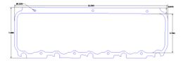 FOG-6143-3, Flatout Gaskets Valve Cover Gaskets 6143.3 в ОАЭ, Дубай. Состояние - новое. Цена 290 AED. Фото, контакты продавца | AUTO.AE