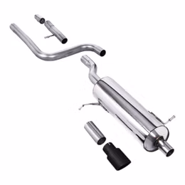 SSXFD398, MILLTEK SSXFD398 Filter-Back Exhaust, 2.37" (Cerakote Black GT-90 Trim) for FORD Fiesta ST-Line 155ps Hybrid OPF/GPF 2020- in UAE, Dubai. Condition - new. Price 4,630 AED. Photo, seller contacts | AUTO.AE