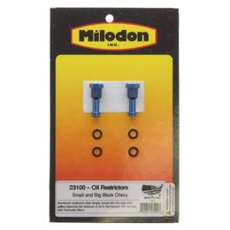 MIL-23100, Milodon Oil Flow Restrictor Plugs 23100 in UAE, Dubai. Condition - new. Price 80 AED. Photo, seller contacts | AUTO.AE