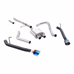 SSXJP109, MILLTEK SSXJP109 Cat-Back Exhaust, 2.76" (Blue Titanium GT-115 Tips) for JEEP Gladiator 3.6 (JT) 2020- в ОАЭ, Дубай. Состояние - новое. Цена 12 460 AED. Фото, контакты продавца | AUTO.AE
