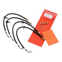 ME005-4, FISCHER ME005-4 Braided Brake Line Kit for MERCEDES-BENZ AMG GT 43 / 55 / 63 / 63S (C192) في الإمارات, دبي. Condition - new. Price 1,190 AED. Photo, seller contacts | AUTO.AE