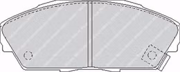 FCP748H, FERODO FCP748H Front Brake Pads DS2500 for ACURA Integra 1990-1993 в ОАЭ, Дубай. Состояние - новое. Цена 1 240 AED. Фото, контакты продавца | AUTO.AE