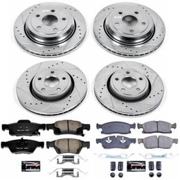 PWR-K6537, PowerStop Z23 Evolution Sport Brake Upgrade Kits for 2012-2020 DURANGO, 2013-2015 GRAND CHEROKEE - K6537 في الإمارات, دبي. Condition - new. Price 2,800 AED. Photo, seller contacts | AUTO.AE