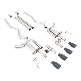 SSXFD430, MILLTEK SSXFD430 Cat-Back Exhaust, 2.76" (Cerakote Black GT-100 Tips) for FORD Mustang GT 5.0L Fastback (S650) 2024- في الإمارات, دبي. Condition - new. Price 16,780 AED. Photo, seller contacts | AUTO.AE