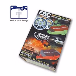 EBC-DP4346R, EBC Yellowstuff Brake Pads for 1977-1988 924, 1978-1995 928, 1983-1991 944 - DP4346R в ОАЭ, Дубай. Состояние - новое. Цена 630 AED. Фото, контакты продавца | AUTO.AE