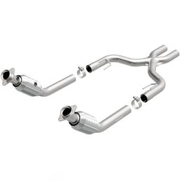 MPE-15448, MagnaFlow Tru-X Stainless Steel Crossover Pipes for 2005-2009 MUSTANG - 15448 in UAE, Dubai. Condition - new. Price 4,590 AED. Photo, seller contacts | AUTO.AE