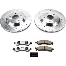 PWR-K4913-26, PowerStop Z26 Street Warrior Brake Upgrade Kits for 1988-1996 CORVETTE - K4913-26 в ОАЭ, Дубай. Состояние - новое. Цена 1 490 AED. Фото, контакты продавца | AUTO.AE