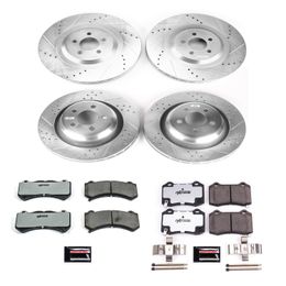 PWR-K8170-26, PowerStop Z26 Street Warrior Brake Upgrade Kits for 2015-2020 CHALLENGER, CHARGER - K8170-26 في الإمارات, دبي. Condition - new. Price 4,120 AED. Photo, seller contacts | AUTO.AE