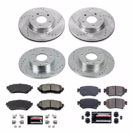 PWR-K8067, PowerStop Z23 Evolution Sport Brake Upgrade Kits for 2016-2018 6 - K8067 in UAE, Dubai. Condition - new. Price 1,510 AED. Photo, seller contacts | AUTO.AE