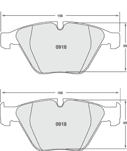 0918.10, PFC 0918.10 Front brake pads Z-RATED BMW M3 E90/E92/E93 in UAE, Dubai. Condition - new. Price 1,150 AED. Photo, seller contacts | AUTO.AE