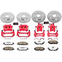 PWR-KC5450-26, PowerStop Z26 Street Warrior Brake Upgrade Kits with Calipers for 2011-2014 MUSTANG - KC5450-26 في الإمارات, دبي. Condition - new. Price 4,940 AED. Photo, seller contacts | AUTO.AE