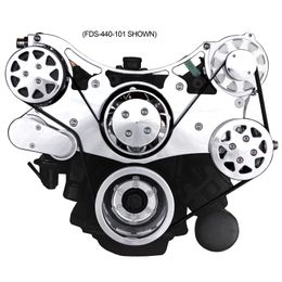 AAY-FDS-440-151, All American Billet Serpentine Kits FDS-440-151 in UAE, Dubai. Condition - new. Price 12,870 AED. Photo, seller contacts | AUTO.AE