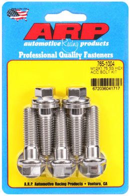 765-1004, ARP 765-1004 Metric Thread Bolt Kit M12 x 1.75 x 40 hex SS bolts в ОАЭ, Дубай. Состояние - новое. Цена 280 AED. Фото, контакты продавца | AUTO.AE