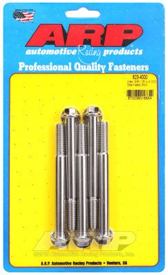 623-4000, ARP 623-4000 SAE Bolt Kit 3/8-16 x 4.000 hex SS bolts в ОАЭ, Дубай. Состояние - новое. Цена 260 AED. Фото, контакты продавца | AUTO.AE
