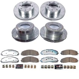 PWR-K9224-36, PowerStop Z36 Truck and Tow Brake Upgrade Kits for 2023-2024 F-250 SUPER DUTY, F-350 SUPER DUTY - K9224-36 في الإمارات, دبي. Condition - new. Price 3,810 AED. Photo, seller contacts | AUTO.AE
