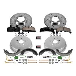 PWR-K15039DK, PowerStop Z23 Evolution Sport Disc and Drum Brake Upgrade Kits for 1995-2004 TACOMA - K15039DK في الإمارات, دبي. Condition - new. Price 1,670 AED. Photo, seller contacts | AUTO.AE