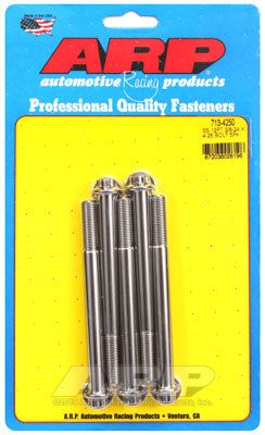 713-4250, ARP 713-4250 SAE Bolt Kit 3/8-24 x 4.250 12pt SS bolts في الإمارات, دبي. Condition - new. Price 270 AED. Photo, seller contacts | AUTO.AE