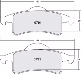 0791.22, PFC 0791.22 Brake Pads Z-RATED for JEEP Grand Cherokee (WJ) in UAE, Dubai. Condition - new. Price 370 AED. Photo, seller contacts | AUTO.AE