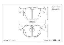EIP053ME20, ENDLESS EIP053ME20 Brake pads BMW M3 E46 (SMG II)/M5 E39/M ROADSTER Z4 M Coupe/M ROADSTER in UAE, Dubai. Condition - new. Price 1,130 AED. Photo, seller contacts | AUTO.AE