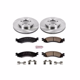 PWR-KOE1441, PowerStop Z17 Evolution Plus Stock Replacement Brake Kits for 2006-2010 EXPLORER, MOUNTAINEER, 2007-2010 EXPLORER SPORT TRAC - KOE1441 في الإمارات, دبي. Condition - new. Price 830 AED. Photo, seller contacts | AUTO.AE