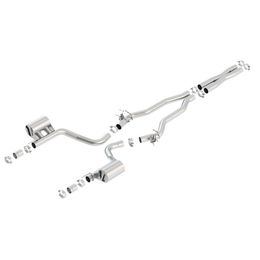 140646, BORLA 140646 Cat-Back Exhaust System 3", ATAK for DODGE Challenger SRT Hellcat 6.2L 2015-2023 في الإمارات, دبي. Condition - new. Price 10,500 AED. Photo, seller contacts | AUTO.AE