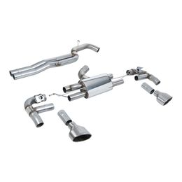 SSXAU984, MILLTEK SSXAU984 Cat-Back Exhaust, 3.15" (Titanium Trims) for AUDI RS3 (8V) 2017- в ОАЭ, Дубай. Состояние - новое. Цена 17 600 AED. Фото, контакты продавца | AUTO.AE