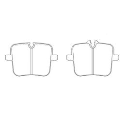 EIP303W008, ENDLESS EIP303W008 Rear Brake Pads for BMW M2/M3/M4 G8x Series (Carbon Ceramic) في الإمارات, دبي. Condition - new. Price 2,070 AED. Photo, seller contacts | AUTO.AE