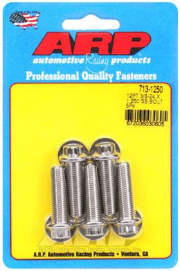 713-1250, ARP 713-1250 SAE Bolt Kit 3/8-24 x 1.250 12pt SS bolts в ОАЭ, Дубай. Состояние - новое. Цена 220 AED. Фото, контакты продавца | AUTO.AE