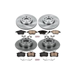 PWR-KOE5749, PowerStop Z17 Evolution Plus Stock Replacement Brake Kits for 2010-2013 A3, 2013-2019 BEETLE, 2012-2018 JETTA - KOE5749 в ОАЭ, Дубай. Состояние - новое. Цена 1 130 AED. Фото, контакты продавца | AUTO.AE