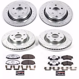 PWR-K5530-26, PowerStop Z26 Street Warrior Brake Upgrade Kits for 2008-2009 G8 - K5530-26 в ОАЭ, Дубай. Состояние - новое. Цена 2 680 AED. Фото, контакты продавца | AUTO.AE