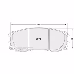 7978.12.30.44, PFC 7978.12.30.44 Brake Pads Set (front) RACE 12 CMPD 30 mm for PORSCHE 991 GT3 R в ОАЭ, Дубай. Состояние - новое. Цена 5 310 AED. Фото, контакты продавца | AUTO.AE