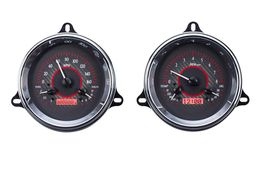 DAK-VHX54CPUCR, Dakota Digital VHX Series Direct-Fit Analog Gauge Systems for 1954-1955 TRUCK - VHX-54C-PU-C-R в ОАЭ, Дубай. Состояние - новое. Цена 4 520 AED. Фото, контакты продавца | AUTO.AE