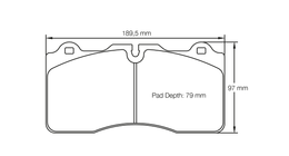 4945-RSC1, PAGID 4945-RSC1 Front brake pads RSC1 NISSAN R35 GTR [ceramic brakes] в ОАЭ, Дубай. Состояние - новое. Цена 3 970 AED. Фото, контакты продавца | AUTO.AE