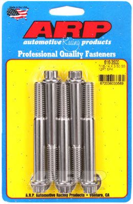 616-3500, ARP 616-3500 SAE Bolt Kit 7/16-14 X 3.500 12pt SS bolts في الإمارات, دبي. Condition - new. Price 310 AED. Photo, seller contacts | AUTO.AE