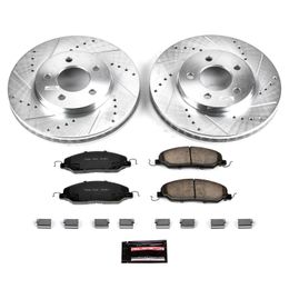PWR-K1382, PowerStop Z23 Evolution Sport Brake Upgrade Kits for 2005-2010 MUSTANG - K1382 في الإمارات, دبي. Condition - new. Price 950 AED. Photo, seller contacts | AUTO.AE