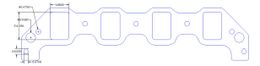 FOG-8084-2, Flatout Gaskets Intake Gaskets 8084.2 في الإمارات, دبي. Condition - new. Price 280 AED. Photo, seller contacts | AUTO.AE
