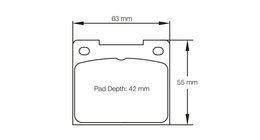3102-RSL29, PAGID 3102-RSL29 Rear brake pads RSL29 AUDI RS3 LMS TCR [race car] / TOYOTA GT86 2.0 GT R3 Rally / Alcon R type D42 في الإمارات, دبي. Condition - new. Price 1,350 AED. Photo, seller contacts | AUTO.AE