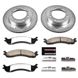 PWR-K5089-36, PowerStop Z36 Truck and Tow Brake Upgrade Kits for 1995-1999 F-250, 1997 F-250 HD, 1995-1997 F-350 - K5089-36 في الإمارات, دبي. Condition - new. Price 1,440 AED. Photo, seller contacts | AUTO.AE