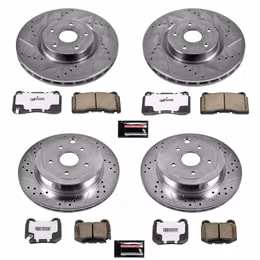 PWR-K4490-26, PowerStop Z26 Street Warrior Brake Upgrade Kits for 2008-2014 IMPREZA, 2020 WRX, 2015-2017 WRX STI - K4490-26 in UAE, Dubai. Condition - new. Price 2,700 AED. Photo, seller contacts | AUTO.AE