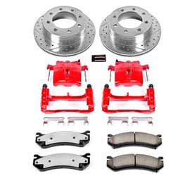 PWR-KC2041-36, PowerStop Z36 Truck and Tow Brake Upgrade Kits with Calipers KC2041-36 в ОАЭ, Дубай. Состояние - новое. Цена 2 770 AED. Фото, контакты продавца | AUTO.AE