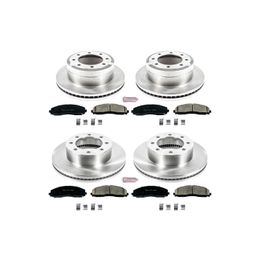 PWR-KOE6405, PowerStop Z17 Evolution Plus Stock Replacement Brake Kits for 2012-2022 F-250 SUPER DUTY, 2013-2022 F-350 SUPER DUTY - KOE6405 في الإمارات, دبي. Condition - new. Price 3,120 AED. Photo, seller contacts | AUTO.AE