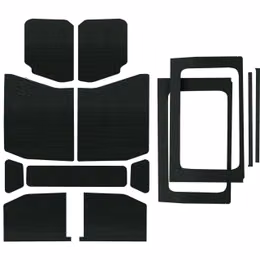 50178, DEI 50178 Black Original Finish Complete Kit for JEEP Wrangler JL 4-Door в ОАЭ, Дубай. Состояние - новое. Цена 2 300 AED. Фото, контакты продавца | AUTO.AE